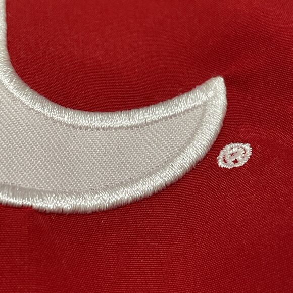KA Apparel TEAM Alabama “A” Crimson Tide Red/Gray Windbreaker Pullover Mens LG - Picture 3 of 16
